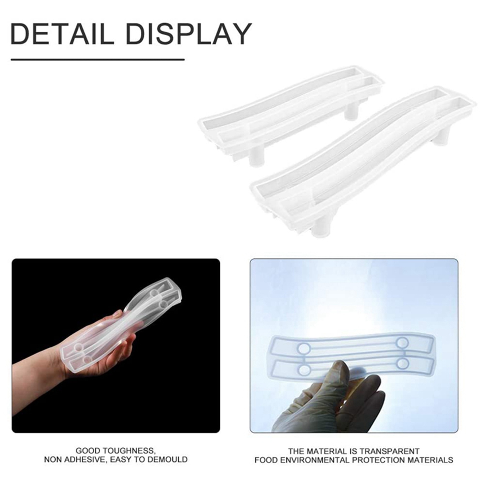 AA81-8 Set Tray Handle Resin M - Cabinet Handle Pull recension och pris