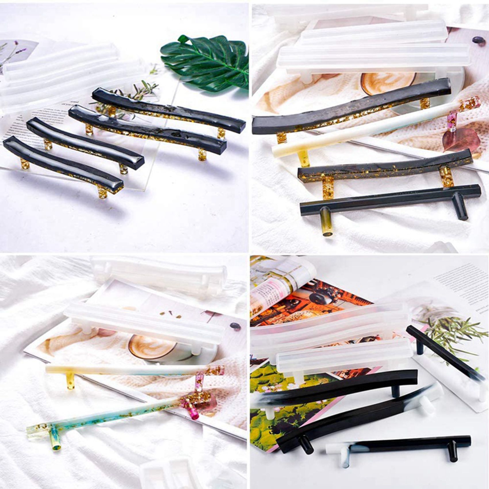 AA81-8 Set Tray Handle Resin M - Cabinet Handle Pull recension och pris
