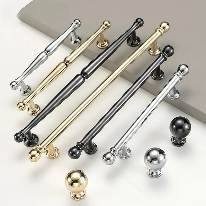 French Chrome Plated Zinc Allo - Cabinet Handle Pull recension och pris