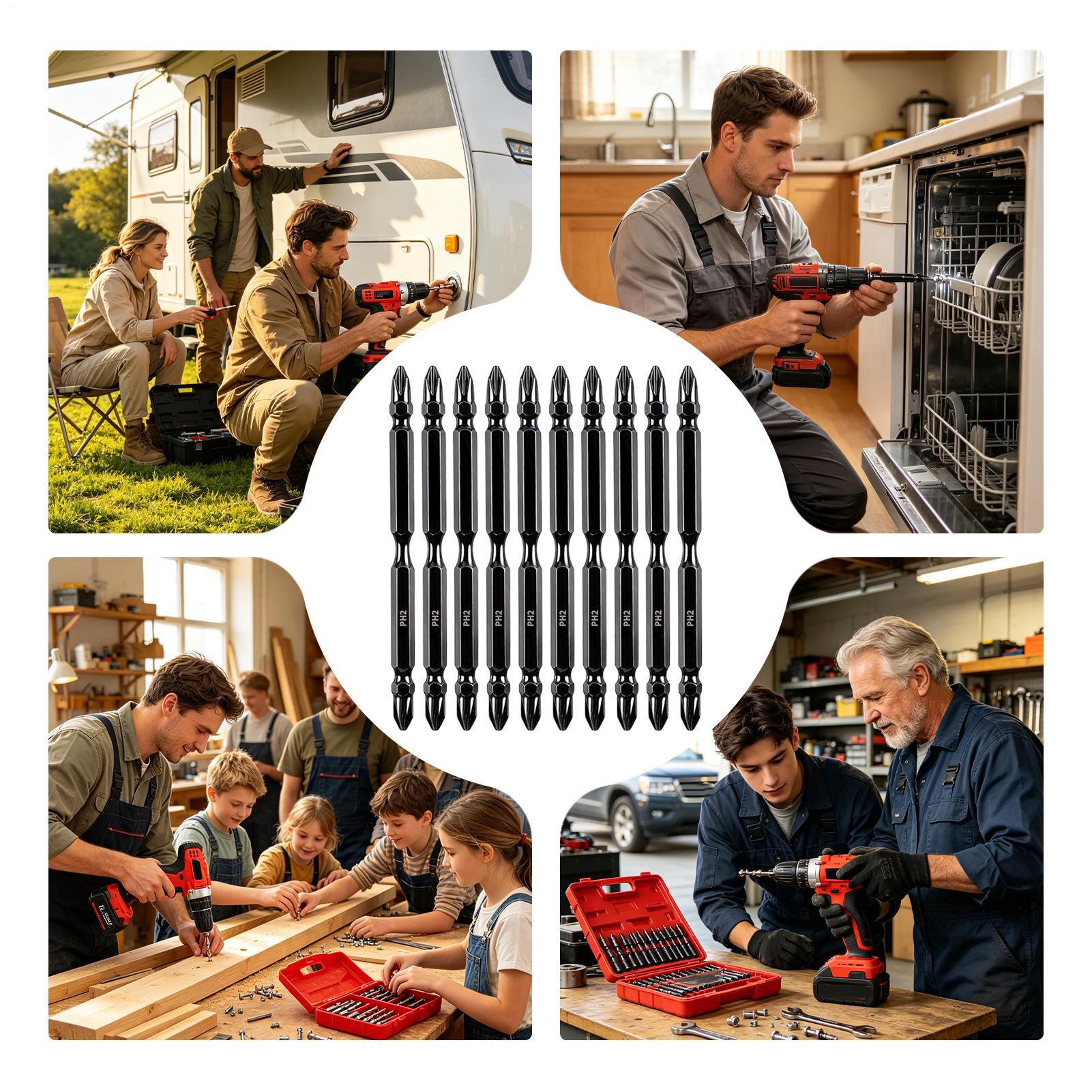 Magnetic Bits For Drill Double - Drill Bit Set recension och pris