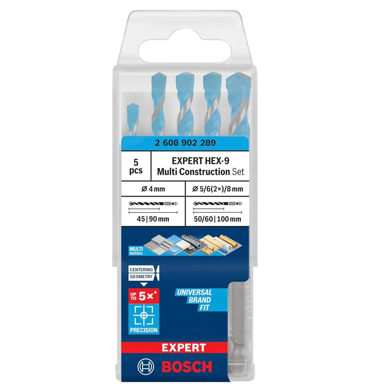 BOSCH 2608902289 EXPERT HEX-9  - Drill Bit Set recension och pris
