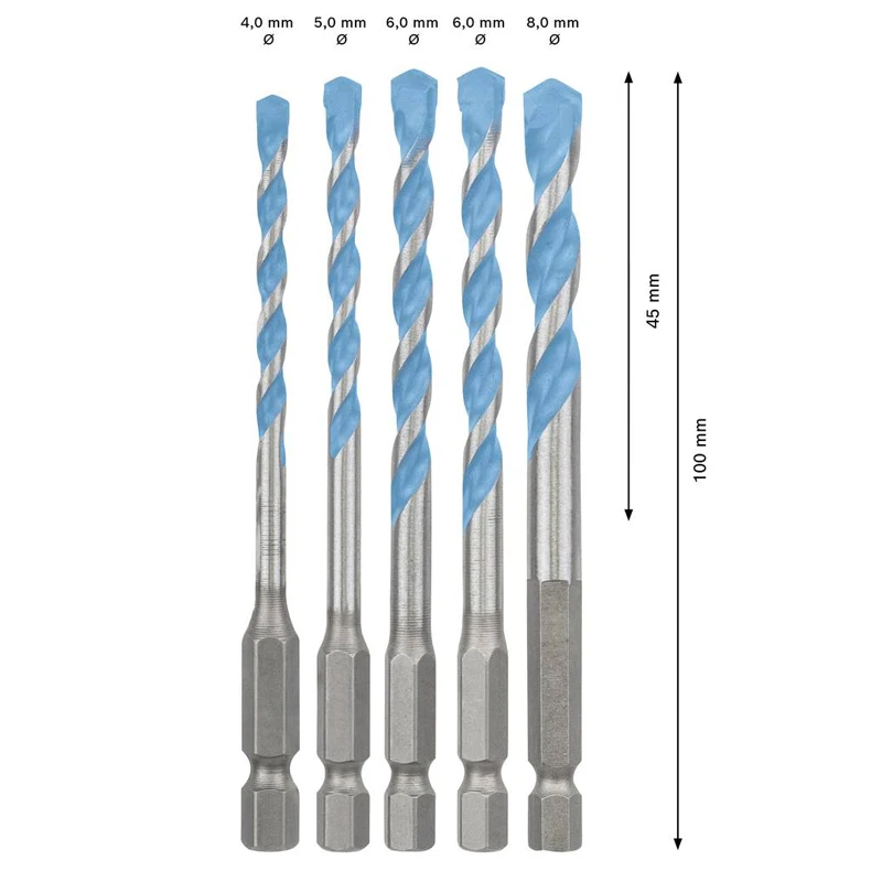 BOSCH 2608902289 EXPERT HEX-9  - Drill Bit Set recension och pris