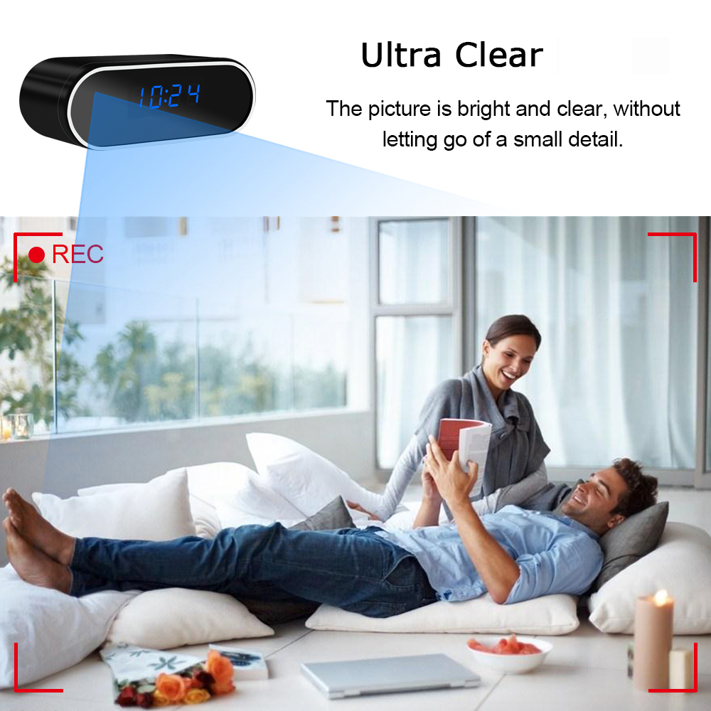 Newly Upgrade Clock HD 1080P W - Home Improvement Videos recension och pris