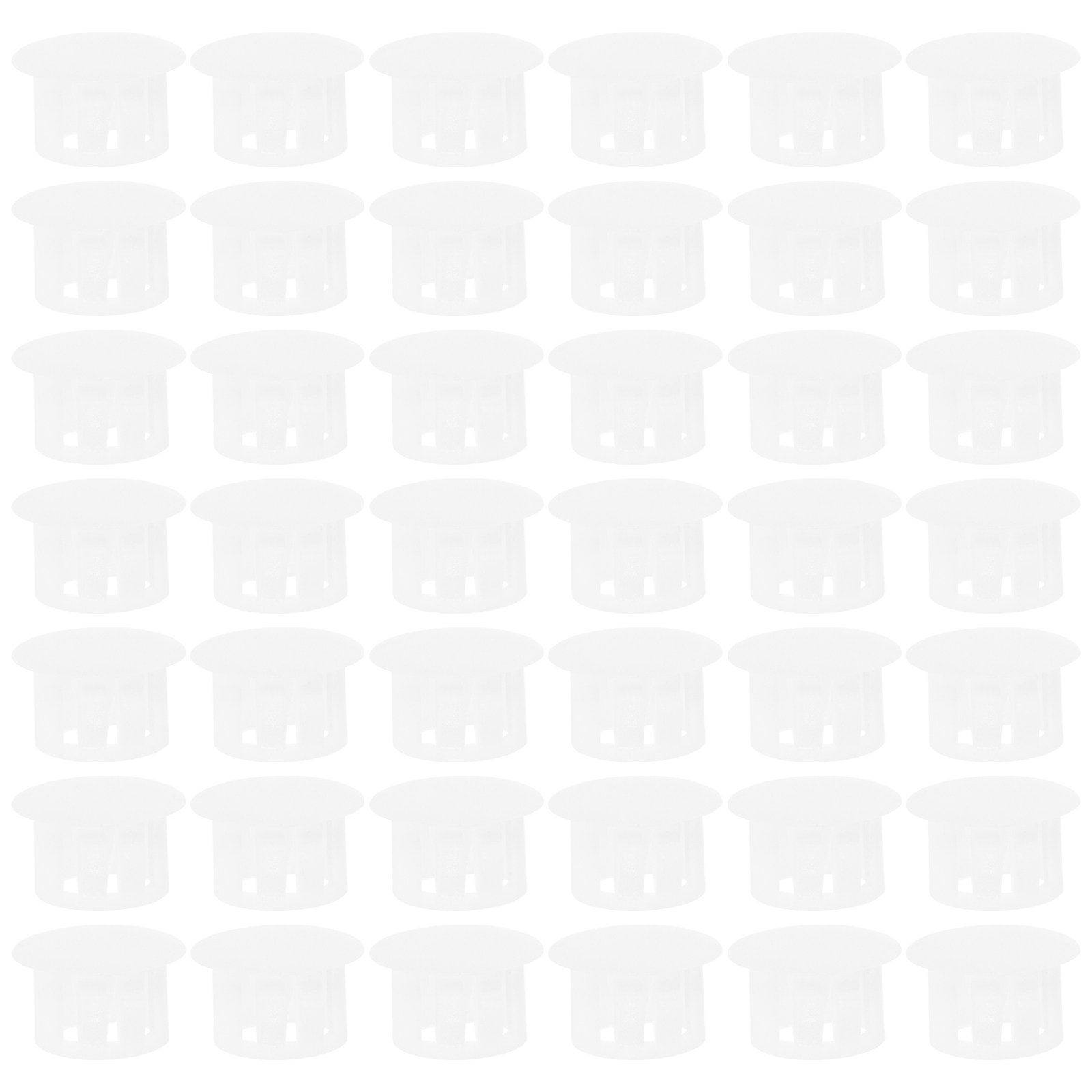 100Pcs White Plastic Hole Plug - Home Improvement Ending recension och pris