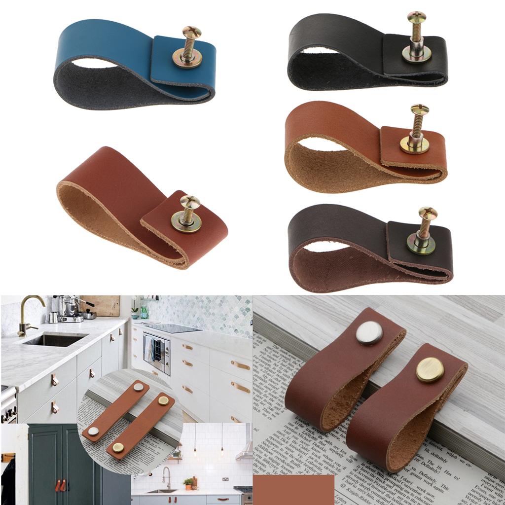 Handmade Leather Furniture Sin - Cabinet Handle Pull recension och pris