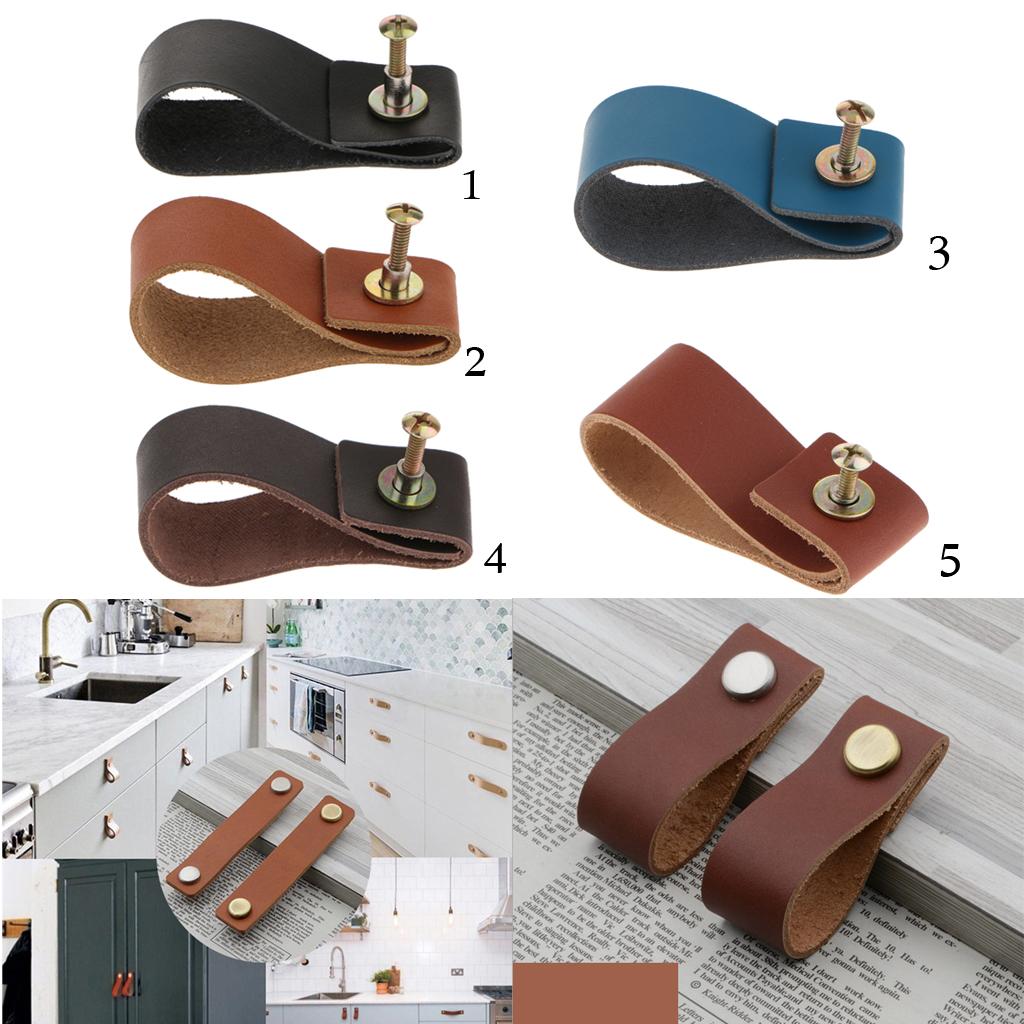 Handmade Leather Furniture Sin - Cabinet Handle Pull recension och pris