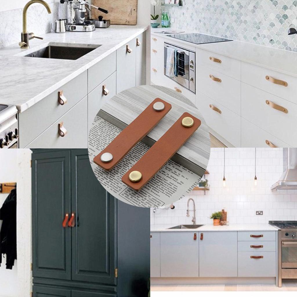 Handmade Leather Furniture Sin - Cabinet Handle Pull recension och pris
